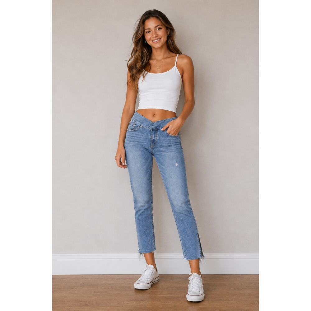 Rock & Republic Denim R Women's Slimming Pull on Jeans size 4